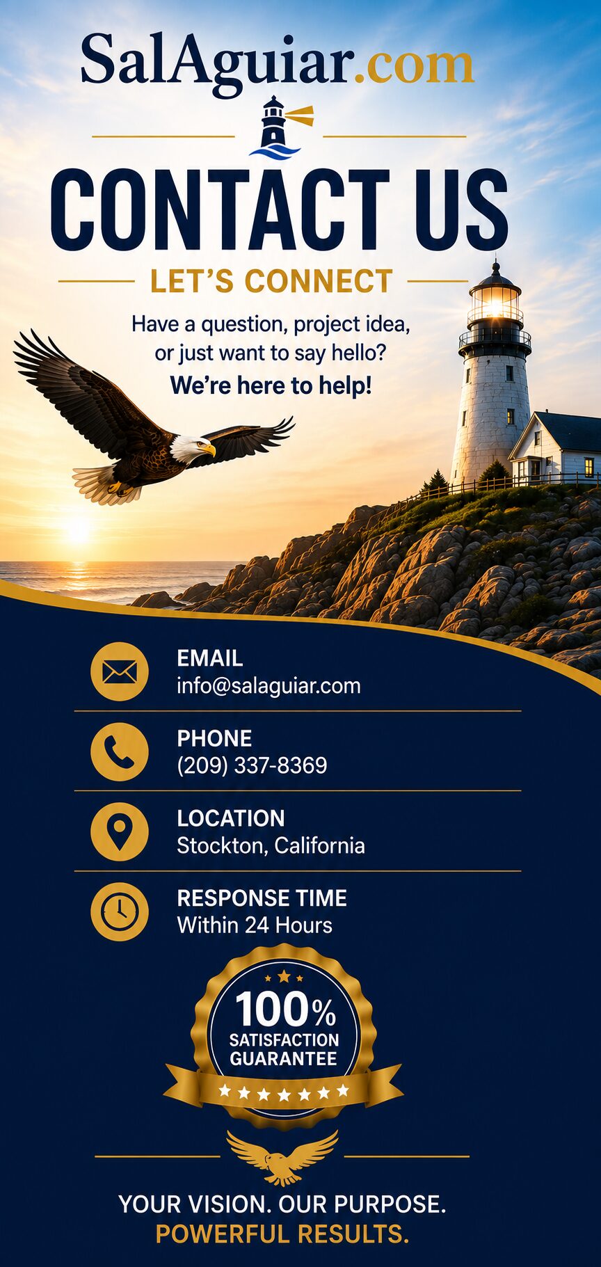 SalAguiar.com mobile banner